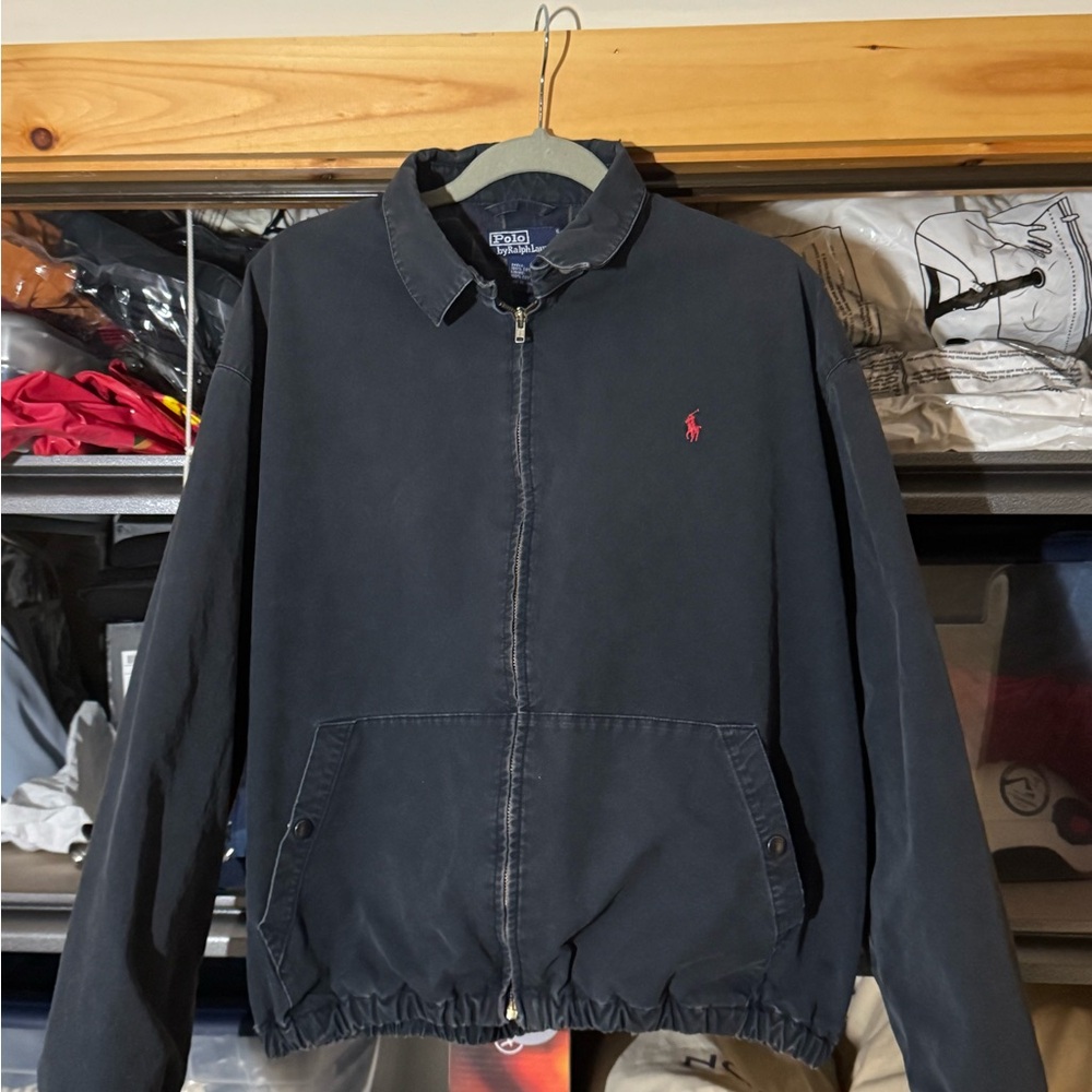 Amazing condition Polo by Ralph Lauren Navy Bomber Jacket